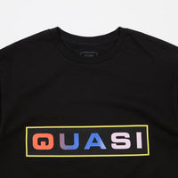 Quasi Liquid T-Shirt - Black thumbnail