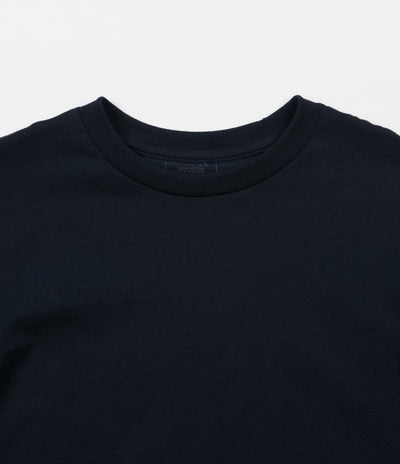 Quasi Mono Long Sleeve T-Shirt - Navy