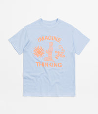 Quasi Namaste T-Shirt - Carolina Blue