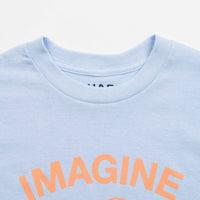 Quasi Namaste T-Shirt - Carolina Blue thumbnail