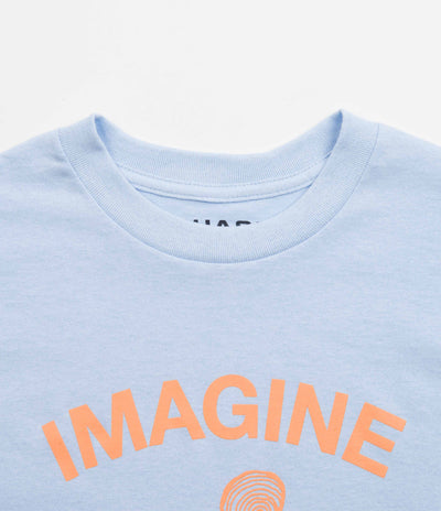 Quasi Namaste T-Shirt - Carolina Blue
