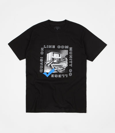 Quasi Online T-Shirt - Black
