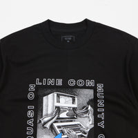 Quasi Online T-Shirt - Black thumbnail