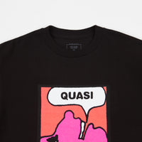 Quasi Talk T-Shirt - Black thumbnail