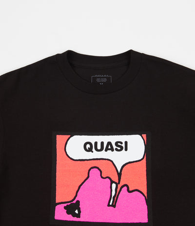 Quasi Talk T-Shirt - Black