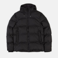 Rains Puffer Jacket  - Black thumbnail