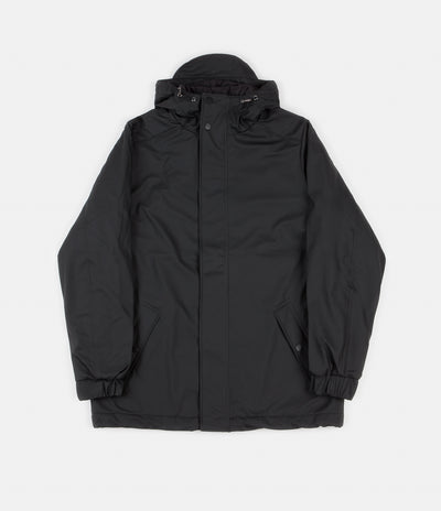 Rains Quilted Parka - Black