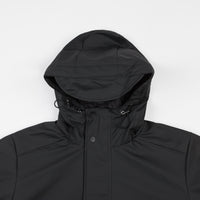 Rains Quilted Parka - Black thumbnail