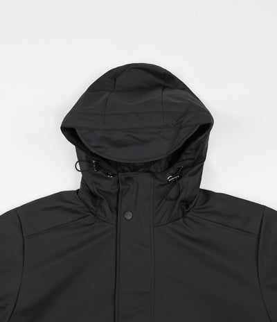 Rains Quilted Parka - Black