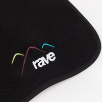 Rave Summit Fleece Scarf - Black thumbnail