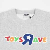 Rave Toys Rave Crewneck Sweatshirt - Grey thumbnail