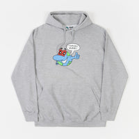 Rave Zonked Planet Hoodie - Sport Grey thumbnail
