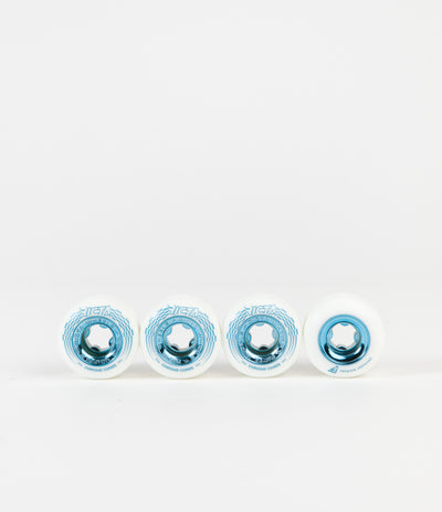 Ricta Wheels Chrome Core 99a Wheels in White and 53mm