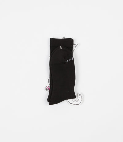 Rip N Dip Castanza Socks - Black