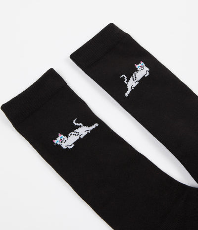 Rip N Dip Castanza Socks - Black