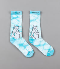 Rip N Dip Catfish Socks - Baby Blue Dye