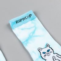 Rip N Dip Catfish Socks - Baby Blue Dye thumbnail