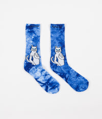 Rip N Dip Catfish Socks - Blue Lightning Wash