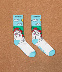 Rip N Dip Cuddle Socks - Blue