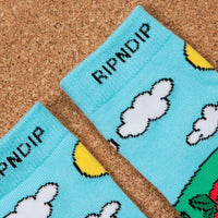 Rip N Dip Cuddle Socks - Blue thumbnail