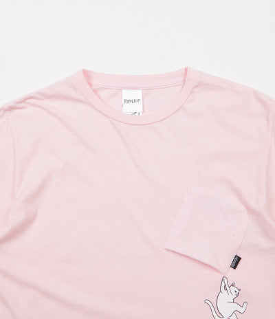 Rip N Dip Hang In There Nermal T-Shirt - Pink