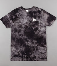 Rip N Dip Lord Nermal Pocket T-Shirt - Black Lightning Wash
