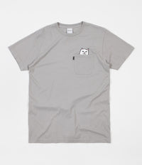 Rip N Dip Lord Nermal Pocket T-Shirt - Grey
