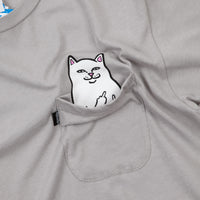Rip N Dip Lord Nermal Pocket T-Shirt - Grey thumbnail