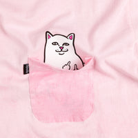 Rip N Dip Lord Nermal Pocket T-Shirt - Pink Mineral Wash thumbnail