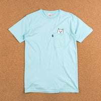Rip N Dip Lord Nermal Pocket T-Shirt - Turquoise thumbnail