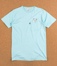 Rip N Dip Lord Nermal Pocket T-Shirt - Turquoise