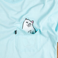 Rip N Dip Lord Nermal Pocket T-Shirt - Turquoise thumbnail