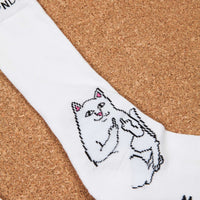 Rip N Dip Lord Nermal Socks - White thumbnail