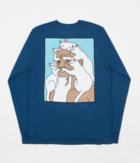 Rip N Dip Nerm Beard Long Sleeve T-Shirt - Cobalt Blue