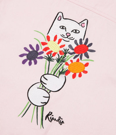 Rip N Dip Nermcasso Flower Denim Jacket - Pink