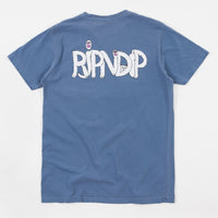 Rip N Dip Paws T-Shirt - Washed Blue thumbnail