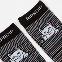 Rip N Dip Peeking Nermal Socks - Black thumbnail