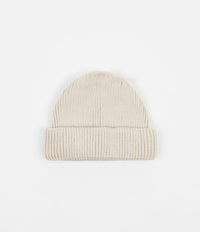 RoToTo Cotton Roll-Up Beanie - Ivory