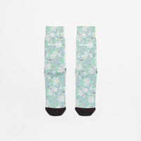 Salomon Cottage Core Crew Socks - Desert Sage / Green Ash / Vanilla Ice thumbnail
