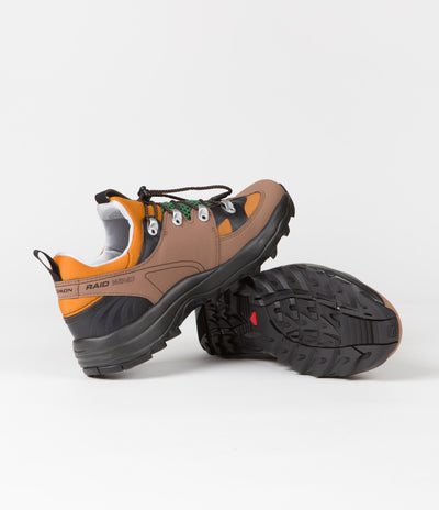 Salomon Raid Wind 75th Anniversary Shoes - Golden Oak / Acorn / Black