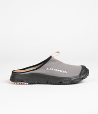 Salomon RX Slide 3.0 Shoes in Pewter and Desert Sage / Rose Cloud
