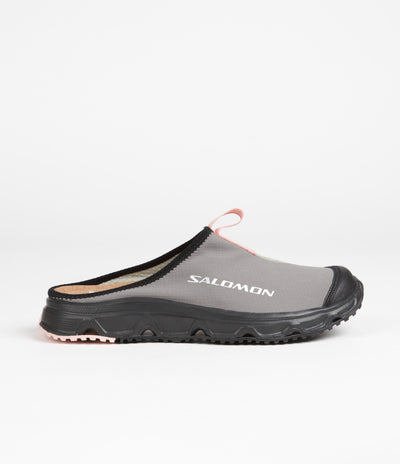 Salomon RX Slide 3.0 Shoes in Pewter and Desert Sage / Rose Cloud