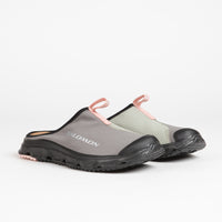 Salomon RX Slide 3.0 Shoes in Pewter and Desert Sage / Rose Cloud thumbnail