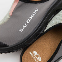 Salomon RX Slide 3.0 Shoes in Pewter and Desert Sage / Rose Cloud thumbnail