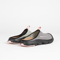 Salomon RX Slide 3.0 Shoes in Pewter and Desert Sage / Rose Cloud thumbnail