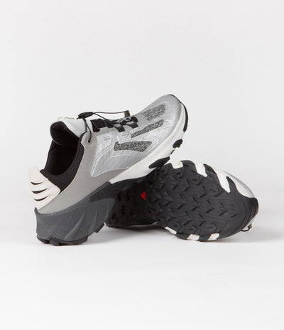Salomon Speedverse PRG Shoes in Silver and Frost Grey / Lunar Rock