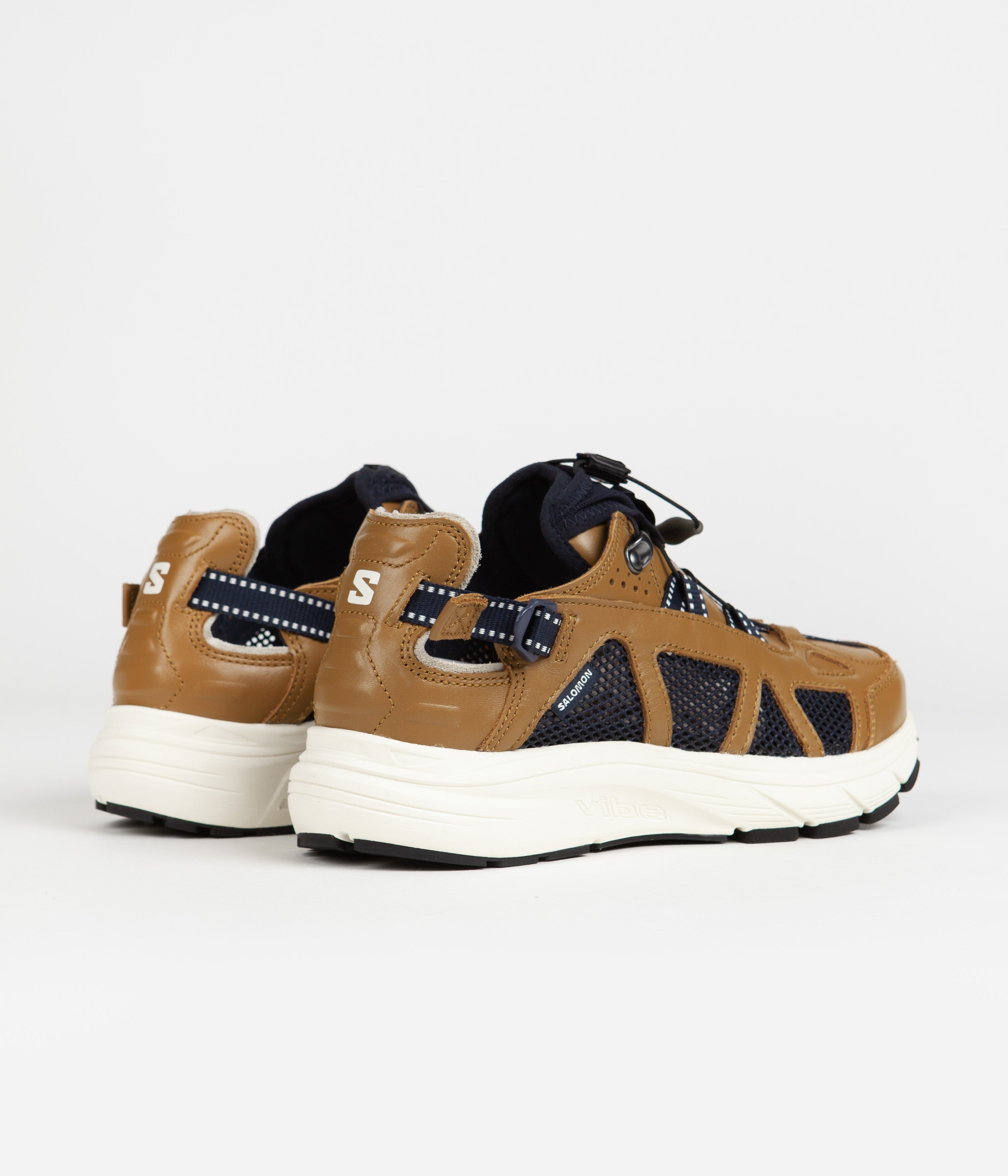 Salomon Techsonic LTR Shoes - Rubber / Vanilla Ice / Dark Sapphire ...
