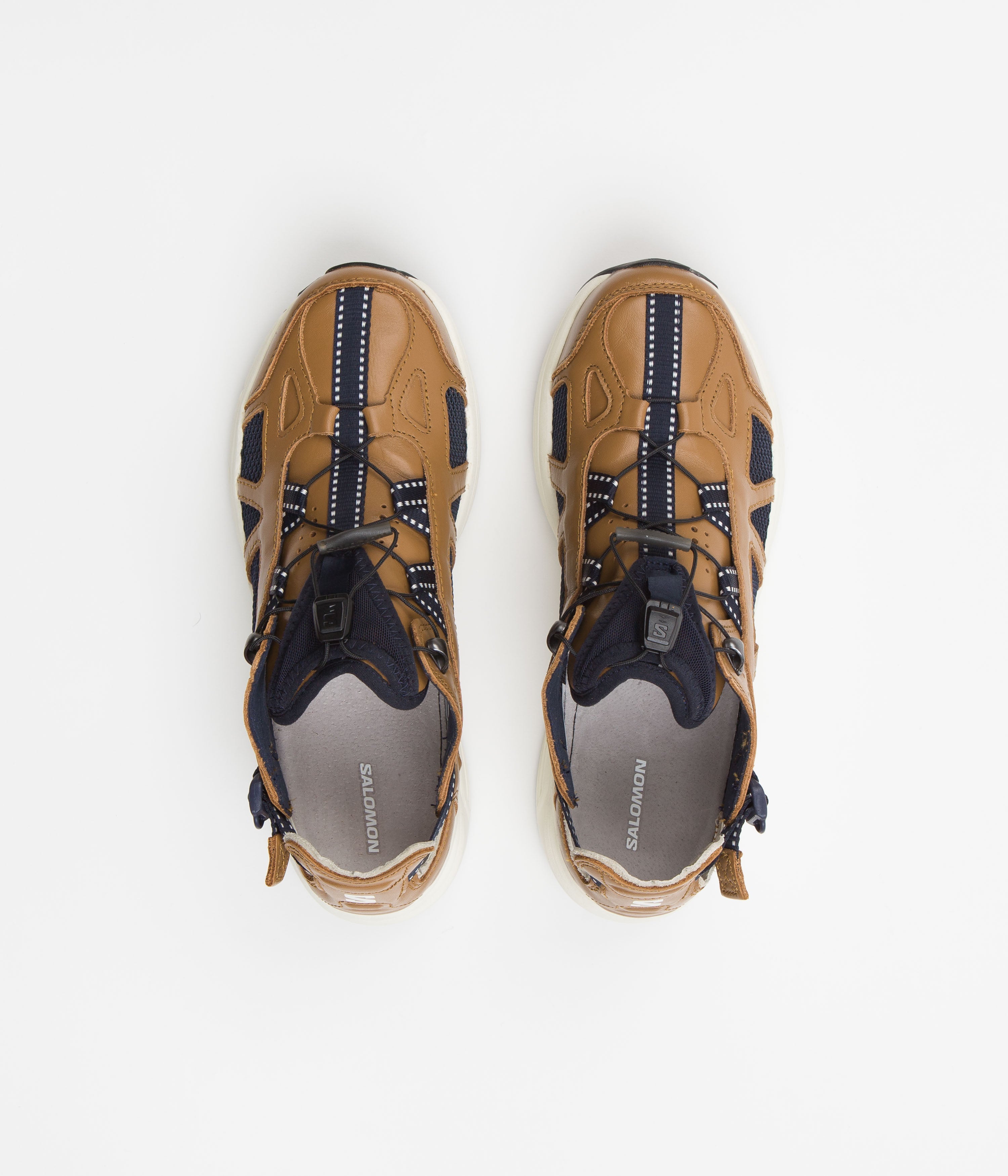 Salomon Techsonic LTR Shoes - Rubber / Vanilla Ice / Dark Sapphire ...