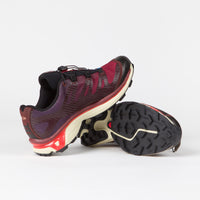 Salomon XT-4 Shoes - Bitter Chocolate / Mocha Mousse / Fiery Red thumbnail