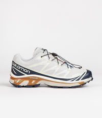 Salomon XT-6 Shoes - Lunar Rock / Dark Sapphire / Rubber
